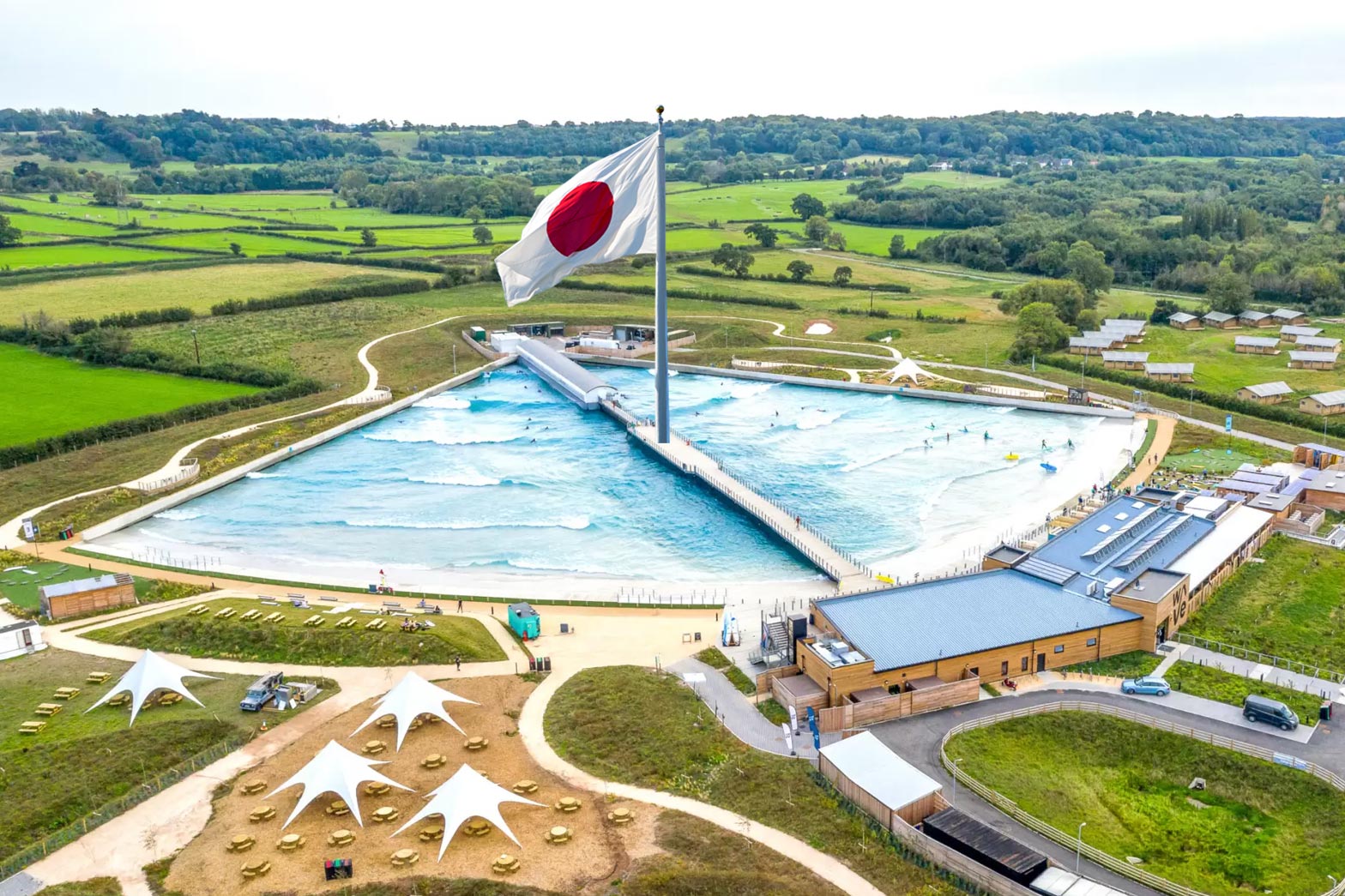 Construction of Japan’s first ‘Wavegarden’ wave pool to be built in Shiga Prefecture, opening in spring 2026