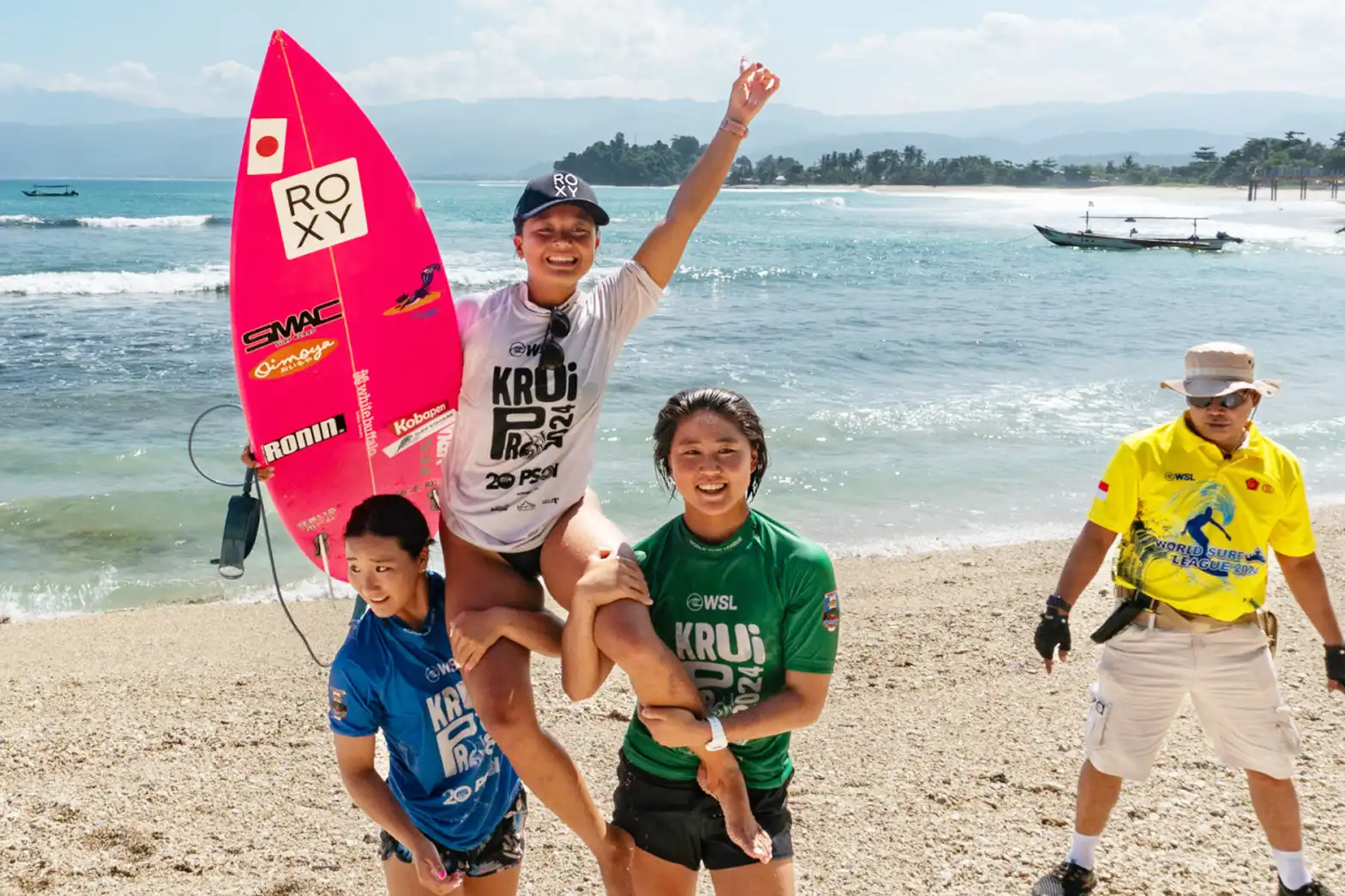 Japan’s Mirai Ikeda Shines at Krui Pro Junior Event