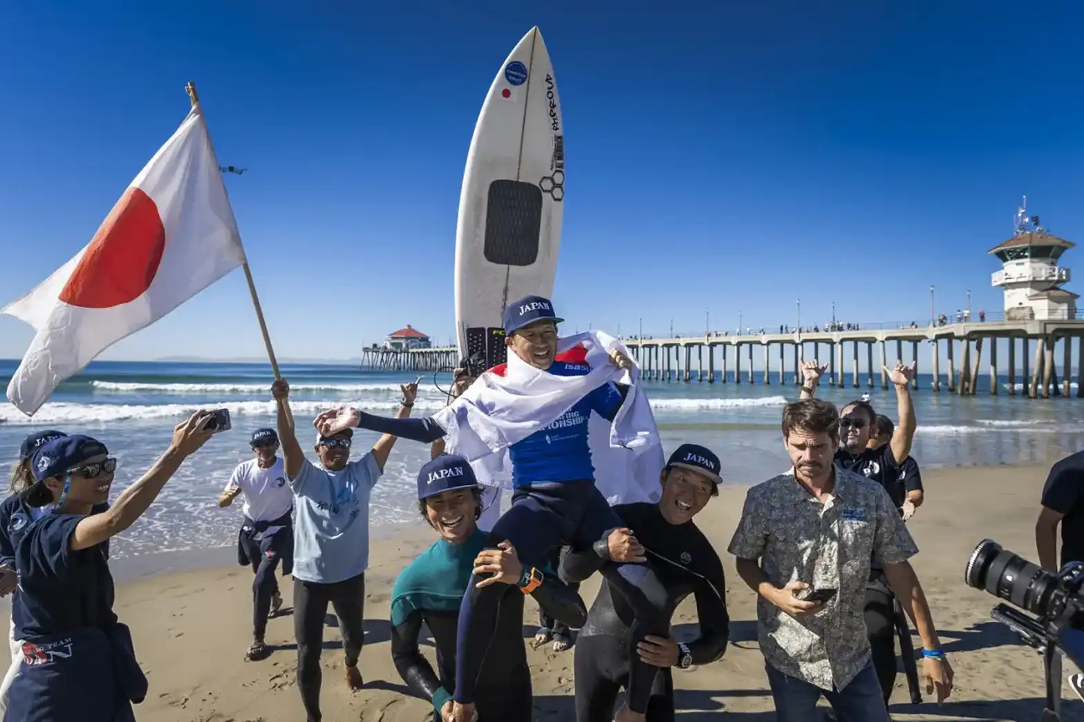 Japan Shines at the 2024 ISA World Para Surfing Championship